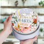 Personalised Floral Cake Tin For Mum, thumbnail 2 of 9