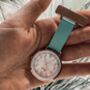 Annie Apple Aurora Rose/Blue Leather Fob Watch, thumbnail 1 of 1
