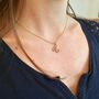 9ct Solid Gold Initial Pendant, thumbnail 9 of 12