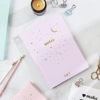 Personalised Constellation Lined Notebook, 4 of 7