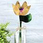 Personalised Wood Flower In A Bottle, thumbnail 8 of 12