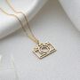 Sterling Silver Camera Necklace, thumbnail 3 of 9