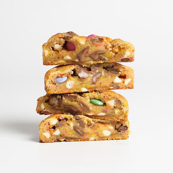 Vanilla Smartie Sprinkle Chunky Cookies, 2 of 5