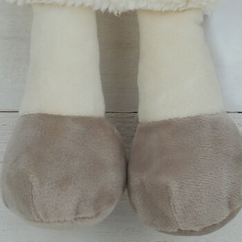 Snuggly Sheep Plush Soft Toy Hand Muff, 3 of 3