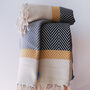 Personalised Cotton Throw Blanket, Gift For Her, thumbnail 12 of 12