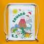 Children's Personalised Dinosaur Themed Nursery Bag, thumbnail 2 of 4