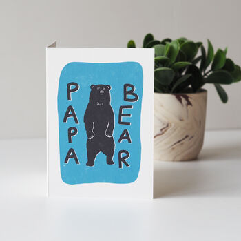 Papa Bear Card, 3 of 4