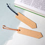 Personalised Leather Bookmark For Him, thumbnail 1 of 5