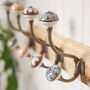 Set Of Four Floral Wall Hooks, thumbnail 3 of 4
