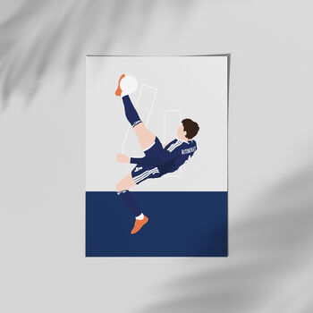 Scott Mc Tominay Scotland Football Print, 3 of 4