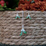 Mistletoe Christmas Pendant Necklace, thumbnail 3 of 6