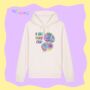 90's Pocket Pal Organic Cotton Hoodie | 90's Throwback, thumbnail 3 of 4