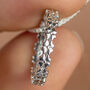 Sterling Silver Sweet Good Luck Blessing Necklace, thumbnail 4 of 9