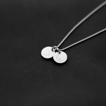 Sun And Moon Necklace, Celestial Jewellry, 6 of 9
