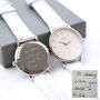 Ladies Architēct Blanc White Strap Actual Handwriting, thumbnail 1 of 4