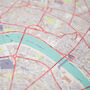 Vintage Map Of London Poster, thumbnail 7 of 9