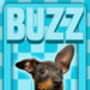 Custom Pet Dog Cat Portrait Checkerboard Print, thumbnail 3 of 5
