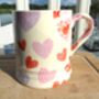 Tankard Mug In Patchwork Heart Design, thumbnail 8 of 8