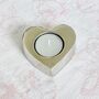 Silver Heart Tea Light Holder, thumbnail 4 of 6