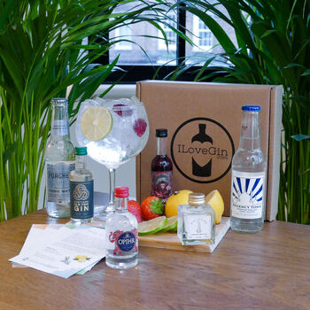 The Four Styles Of Gin And Tonic Tasting Gift Set, 2 of 2