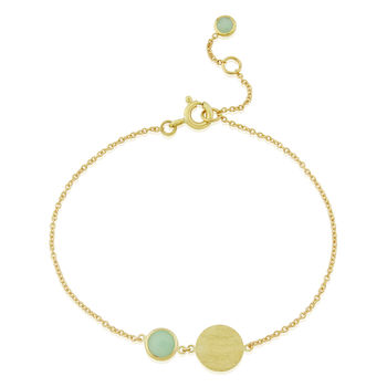 Bali Personalised Solid Gold And Birthstone Bracelet, 6 of 12