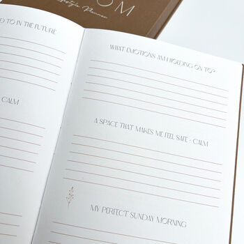 Lifestyle Planner Undated Diary In Neutral Tones, 10 of 12