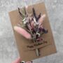 Mother’s Day Card And Dried Flowers Gift, thumbnail 1 of 3
