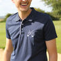 Personalised Mens Golf Club Polo Top Gift For Him, thumbnail 1 of 8