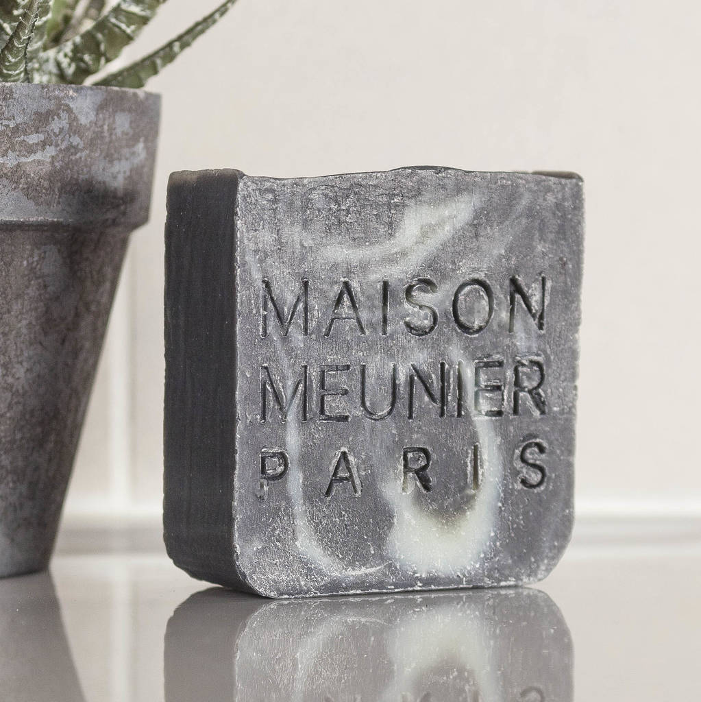 all natural vegan charcoal cleansing bar by maison meunier