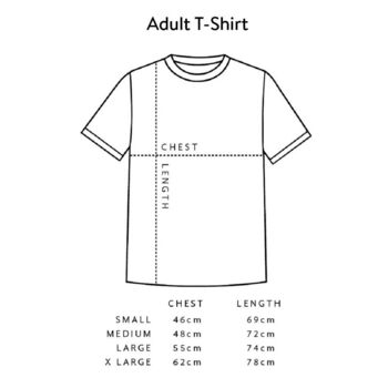 'Organised Af' Embossed Label Font Tshirt, 5 of 6