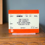 Personalised Train Ticket Anniversary Gift, thumbnail 1 of 4