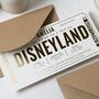 Personalised Disneyland Scratch To Reveal Gift Voucher, thumbnail 5 of 9