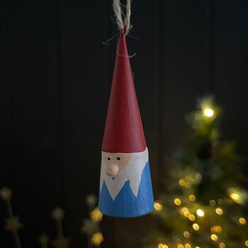Tomte Gnome Single Hanging Decoration, 7 of 8