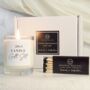 Pet Memorial Gift Pet Loss Personalised Candle Gift Set, thumbnail 4 of 7