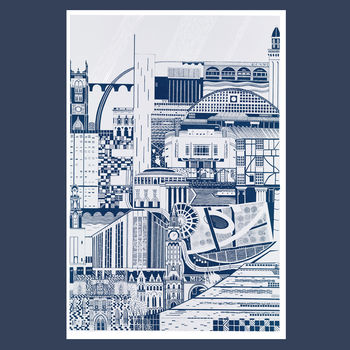 Manchester Hand Printed Limited Edition, 4 of 7