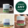 Any Football Stadium Mug Personalised Gift, thumbnail 2 of 6
