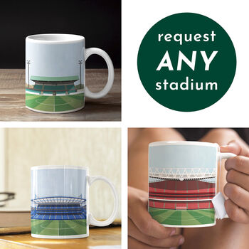 Any Football Stadium Mug Personalised Gift, 2 of 6