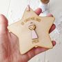 Personalised Baby Girl's First Christmas Decoration, thumbnail 4 of 5