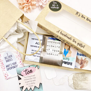 Midwife Tea Gift Set | Midwifery Gifts, 8 of 12