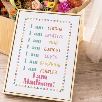 Personalised Affirmations Art Print, 10 of 12