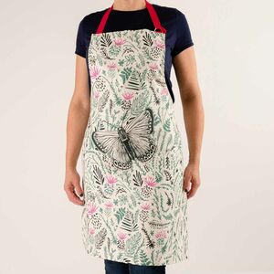 Thistles And Butterfly Apron By Cherith Harrison
