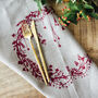 Christmas Linen Napkins Set Of Two, thumbnail 4 of 8
