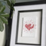 'Love You! Starburst' Little Letterpress Print, thumbnail 2 of 8