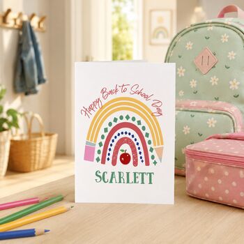 Happy Back To School Day Card, 2 of 6