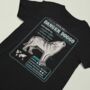 Funny Wolf T Shirt 'Know Your Danger Doggo', thumbnail 5 of 6