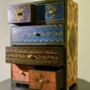 Hand Painted Indian Jewellery Chest Of Drawers, thumbnail 2 of 2