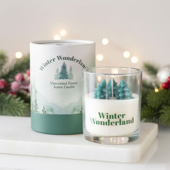 Unscented Christmas Tree Candle Traditional Christmas, 5 of 6
