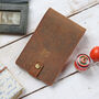 Personalised Leather Pocket Notebook, thumbnail 1 of 12