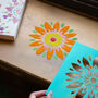 Diwali Rangoli Sand Stencil Kit, thumbnail 1 of 5