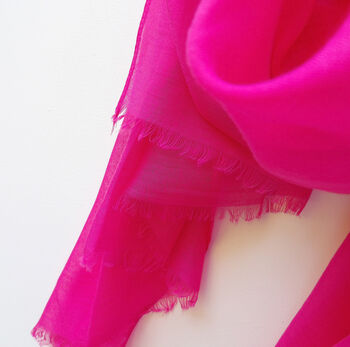Hot Pink Scarf, 3 of 10